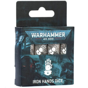 Warhmamer 40K Iron Hands Dice