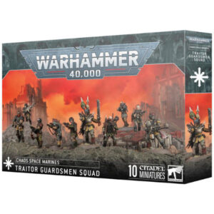 Warhammer 40K Chaos Space Marines Traitor Guardsmen Squad