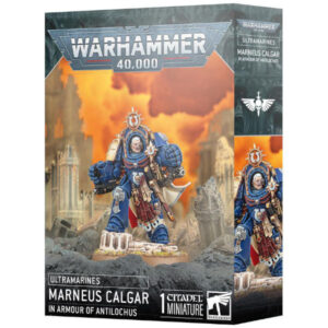 Warhammer 40K Ultramarines Marneus Calgar in Armour of Antilochus