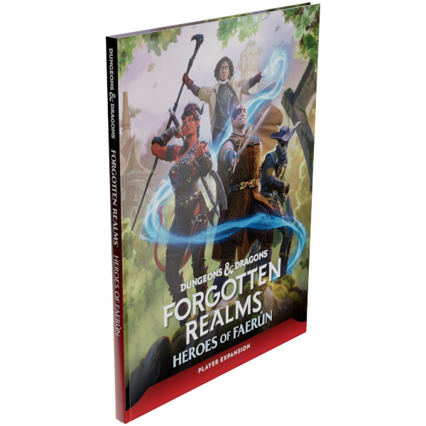 D&D Dungeons & Dragons Forgotten Realms Heroes of Faerun Player Expansion Hardcover