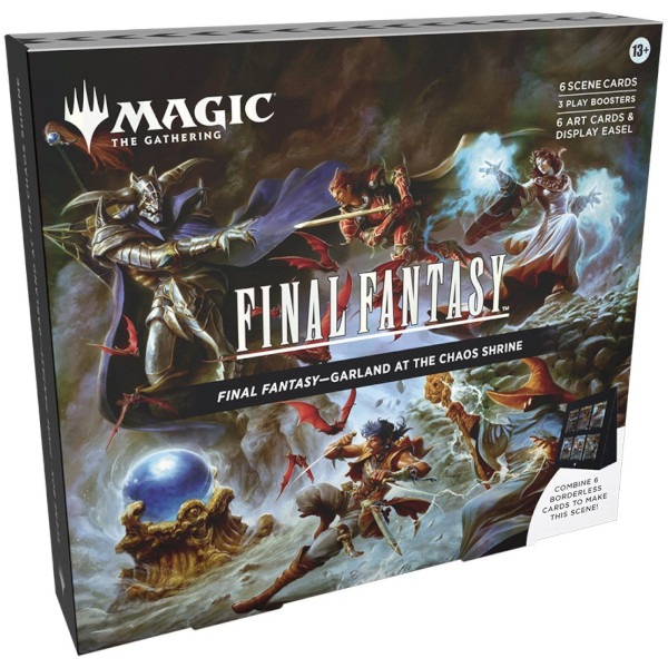 Magic the Gathering Holiday Release Scene Box Final Fantasy Garland at the Chaos Shrine