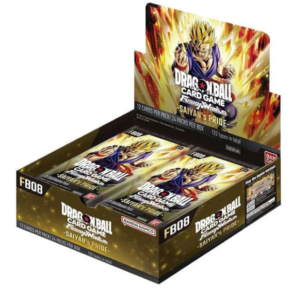 Dragon Ball Super Card Game Fusion World Saiyan's Pride FB-08 Booster Box
