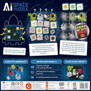 AI Space Puzzle Board Game