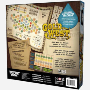 Gold West 2nd Edition Board Game