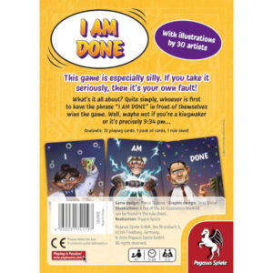 I Am Done Board Game