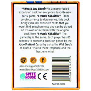 I Would Buy Bitcoin Board Game