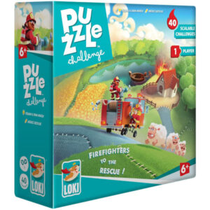 LOKI Puzzle Challenge Firefighters to the Rescue Board Game