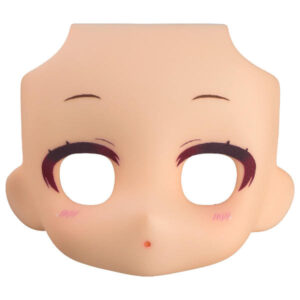 Nendoroid Doll Customizable Face Plate Narrowed Eyes with Makeup (Peach)