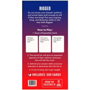 Rigged Adult Party Game