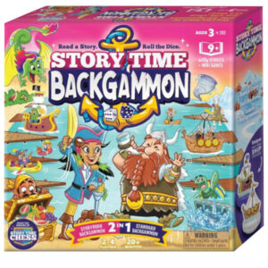 Story Time Backgammon Board Game