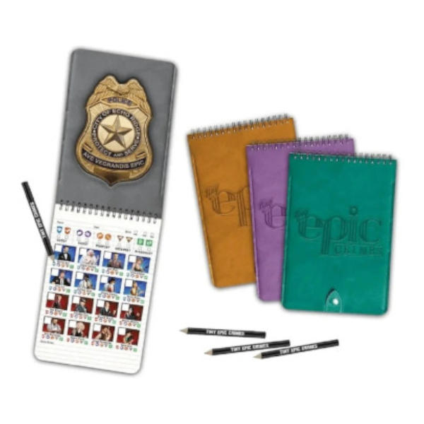 Tiny Epic Crimes 4 Pack Detective Notebooks