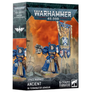 Warhammer 40K Space Marines Ancient in Terminator Armour