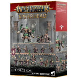 Warhammer Age of Sigmar Helsmiths of Hashut Spearhead Helforge Host