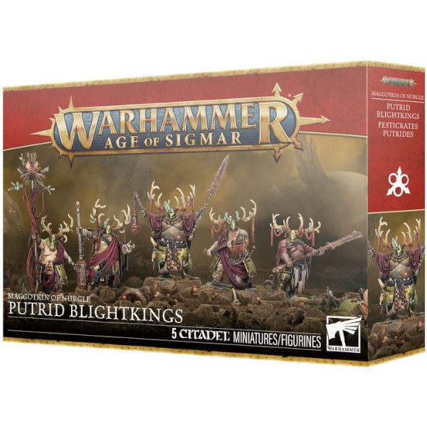 Warhammer Age of Sigmar Maggotkin of Nurgle Putrid Blightkings