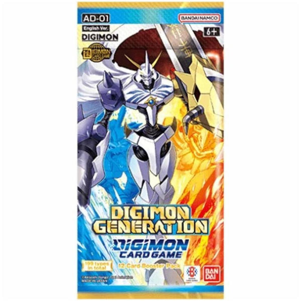 Digimon Card Game Advanced Booster Digimon Generation Booster Box [AD-01] |  MTM