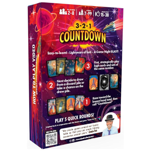 3-2-1 Countdown Board Game