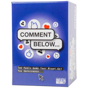 Comment Below Board Game