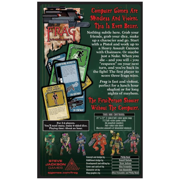 Frag Board Game
