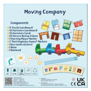 Moving Company Board Game