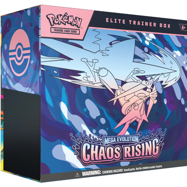 Pokemon TCG Mega Evolutions 4 Chaos Rising Elite Trainer Box