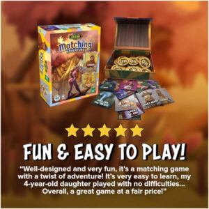 The Quest Kids Matching Adventure Board Game