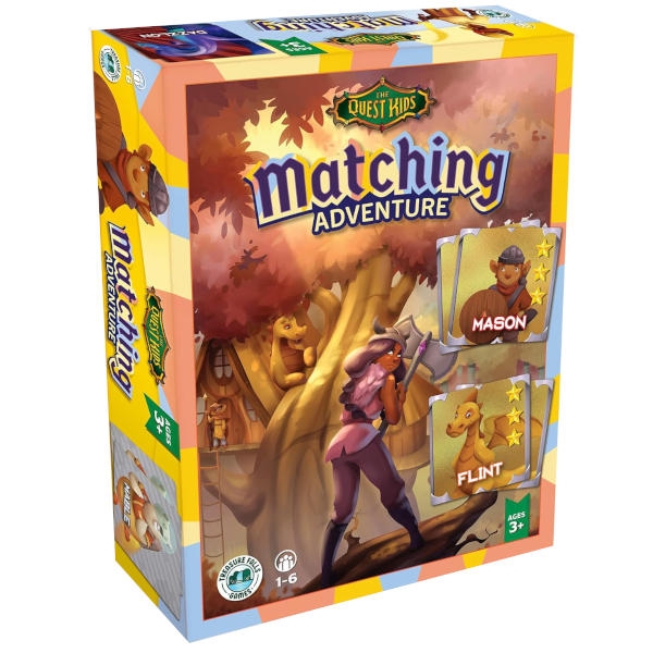 The Quest Kids Matching Adventure Board Game