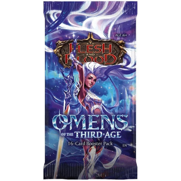 Flesh and Blood TCG Omens of the Third Age Booster Pack
