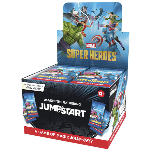 Magic the Gathering Marvel Super Heroes Jumpstart Booster Box