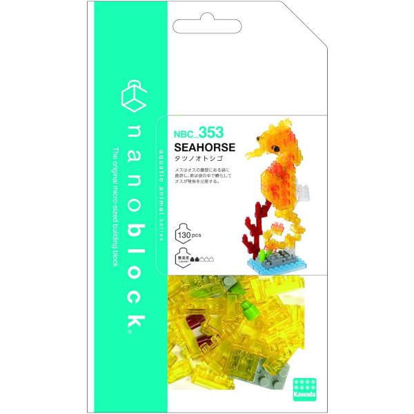 Nanoblock Animals Seahorse