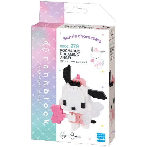 Nanoblock Sanrio Pochacco Dreaming Angel