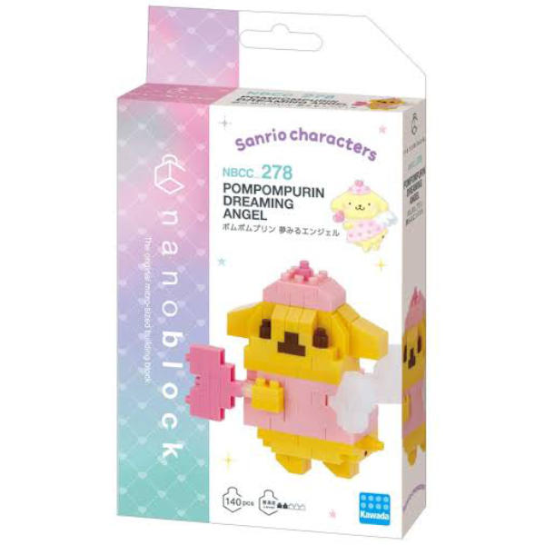 Nanoblock Sanrio Pompompurin Dreaming Angel
