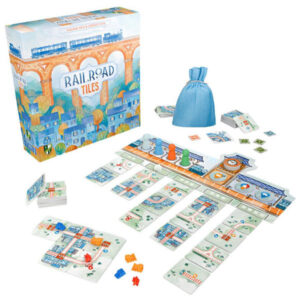 Railroad Tiles Board Game