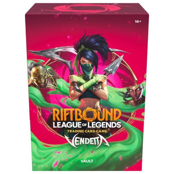 Riftbound League of Legends TCG Vendetta Booster Vault