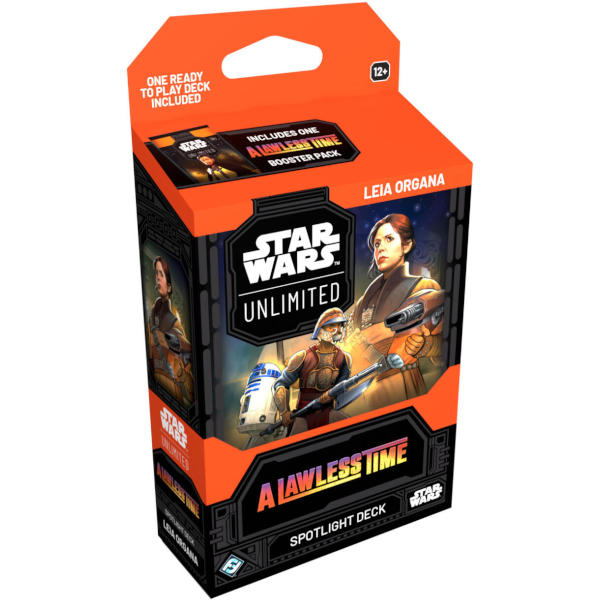 Star Wars Unlimited A Lawless Time Spotlight Deck Leia Organa