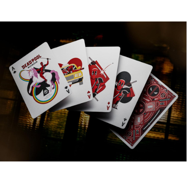 Theory 11 Deadpool Playing Cards