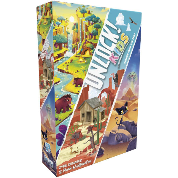 UNLOCK Kids Stories from the Past Board Game
