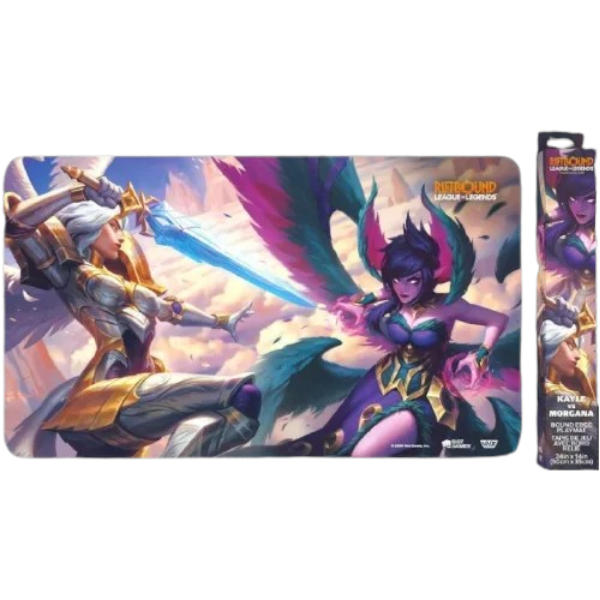 Riftbound League of Legends TCG Vendetta Playmat Kayle vs Morgana