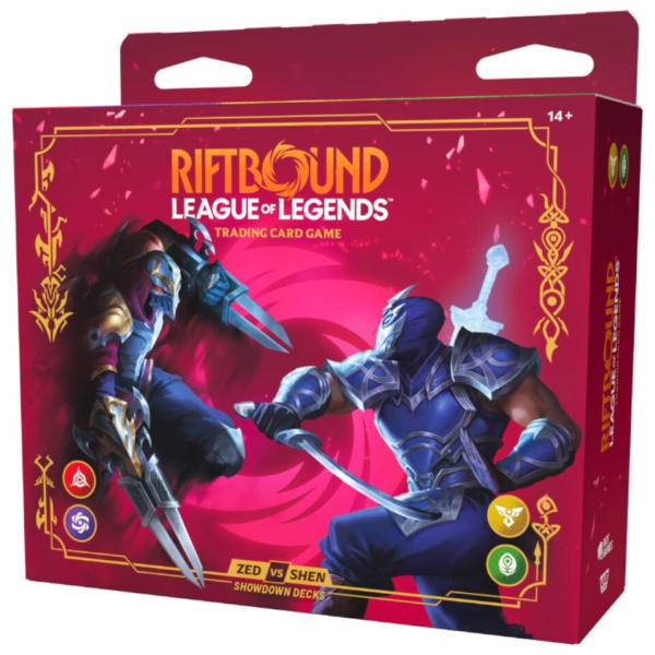Riftbound League of Legends TCG Vendetta Showdown Deck Zed vs Shen