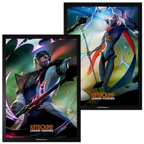 Riftbound League of Legends TCG Vendetta Card Sleeves Jayce vs Viktor
