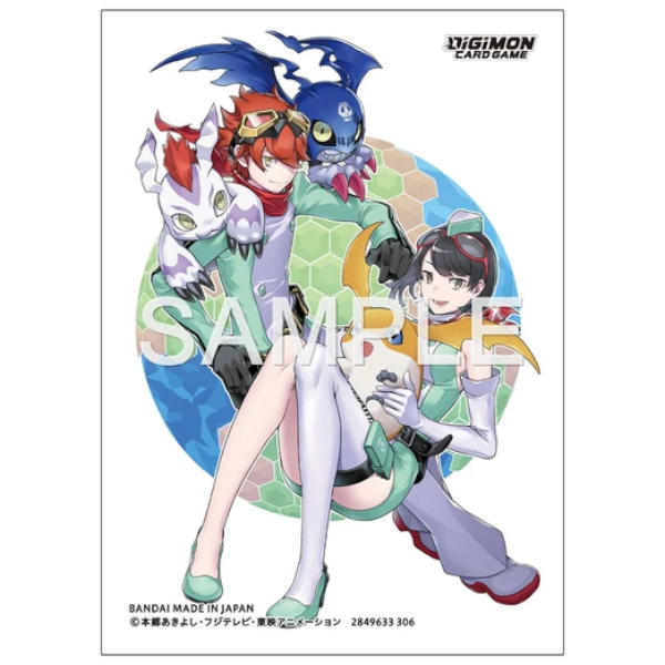 Digimon Card Game Official Sleeves 2026 Dan Yuki & Kanan