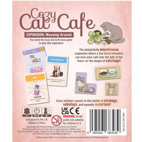 Cozy Cat Cafe Mousing Around Expansion
