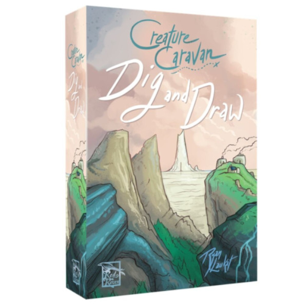 Creature Caravan Dig and Draw Board Game