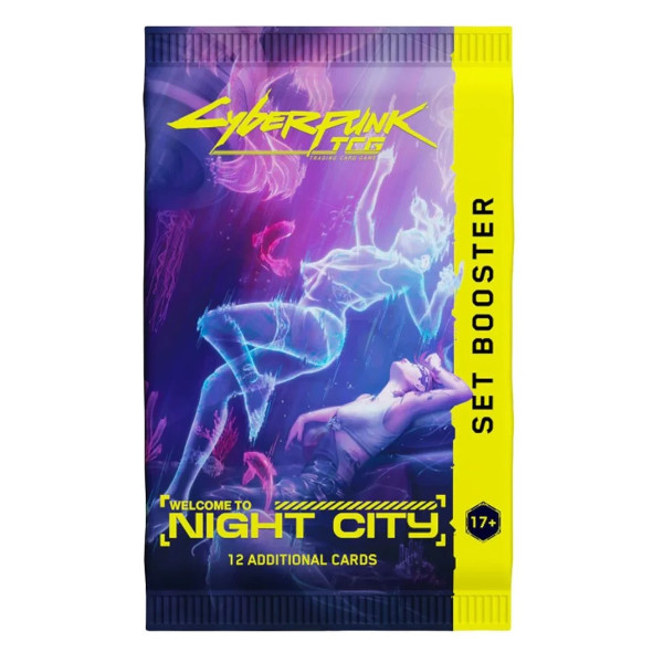 Cyberpunk TCG Welcome to Night City Booster Pack