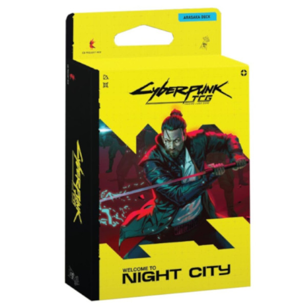 Cyberpunk TCG Welcome to Night City Embracing Power Starter Deck