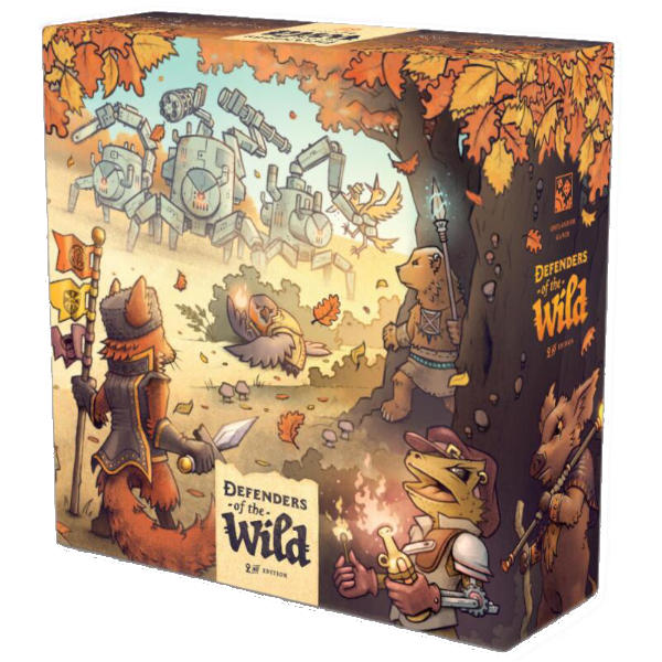 Defenders of the Wild Board Game Second Edition
