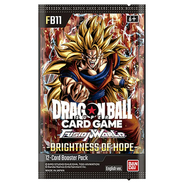 Dragon Ball Super Card Game Fusion World Brightness of Hope FB-11 Booster Pack