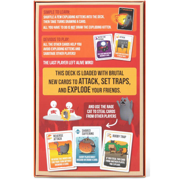 Exploding Kittens Rage Mode Board Game