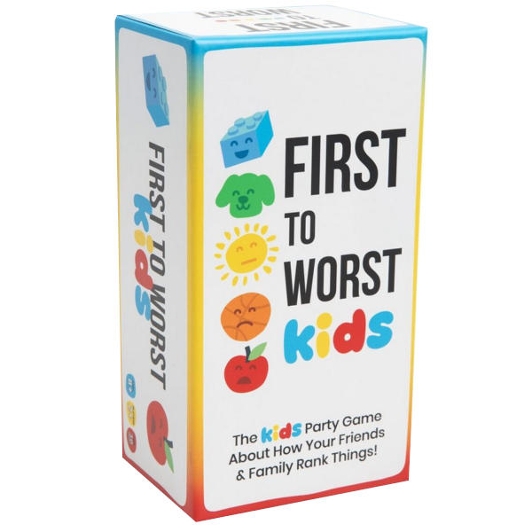 First to Worst Kids Edition Board Game