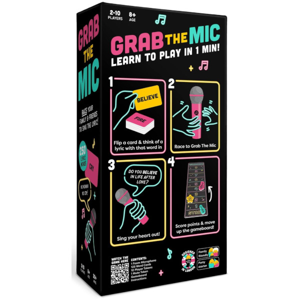 Grab the Mic Board Game