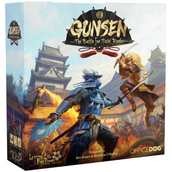Gunsen Battle for Toshi Ranbo Board Game